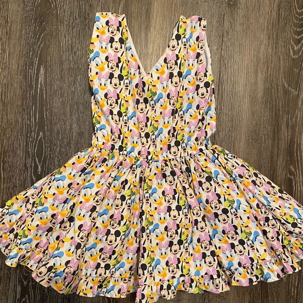 Gently used Rue Muu 3T Shorty disney print dress